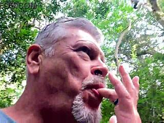 Garden of Eden Sex with Tight Milf Caught