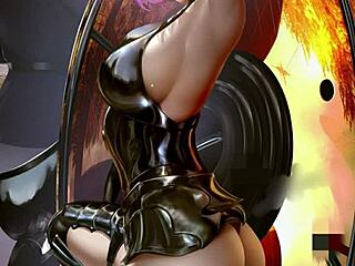 3Dアニメの女の子たちがエロい冒険を体験