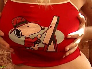 First Time Busty Stepsister Explores Oiled Pigtails and Big Nipples