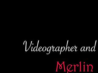 Job interview turns into steamy casting with tan lines