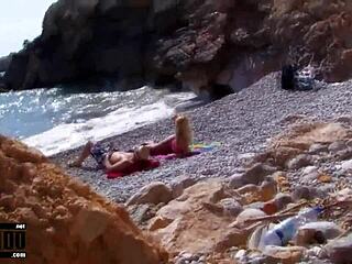 Laura Blume Bigtits Spanish Blonde Babe in Outdoor Hardcore Anal Sloppy Pussy Fucking