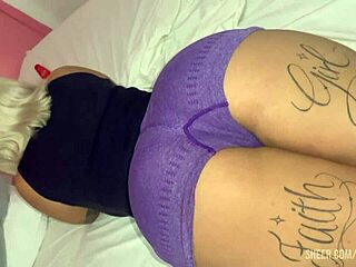 Latina In Lingerie Takes Big Cock On All Fours