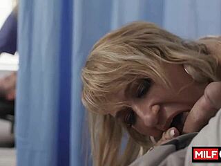 Blonde Jenna Starr and Melony Melons Bang Huge Dick