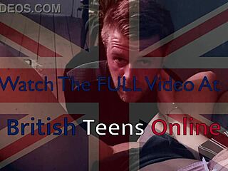 British Blonde 18 Year Old Student Gets Her Pussy Eaten