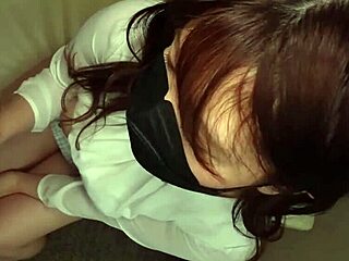 Wow! Busty Asian Apprentice Hairdresser in Raw Homemade Breeding Action!