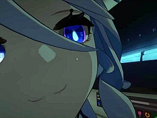 yukoshvr features kafka and furina with goth boy