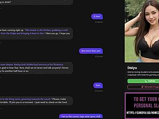 Intense Strip Poker With AI Slut: Clothes Ripped, Oral Domination Unleashed.