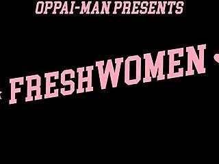 Fresh women in 69 game