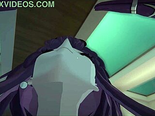 yukoshvr features kafka and furina with goth boy