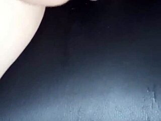 Pregnant wife gets aroused and cums like a wild slut