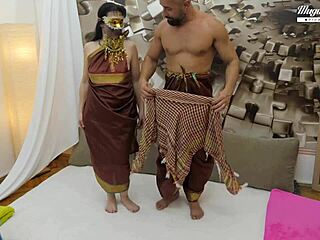 Horny Mature Brunette Sissy Performs Cunilingus, Sucking, And Fucking In Missionary And Bent Over Positions