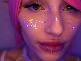 First blowjob scene with mykinkydope in teen video