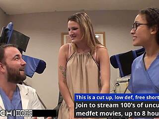 Freshman Gets Mandatory Hitachi Orgasm From Doctor-Tampa - Alexandria Riley