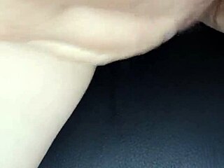 Pregnant wife gets aroused and cums like a wild slut