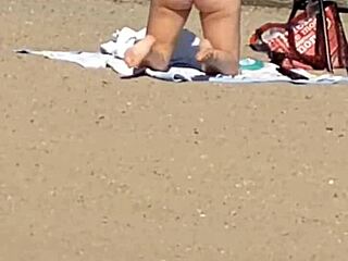 is pink princess hiding her ass on the beach?