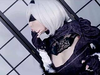 ksu colt in cosplay hinata 2b