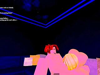 Wow! Stepmom Sucks Stepson's Cock While Daddy Works!