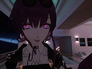 yukoshvr features kafka and furina with goth boy