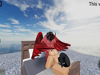Hard rammen met een hoer in Roblox, geen gedoe