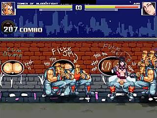 Hentai mugen juri street fighter gangbang