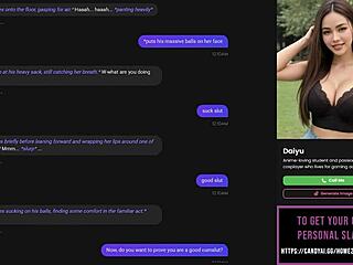 Intense Strip Poker With AI Slut: Clothes Ripped, Oral Domination Unleashed.