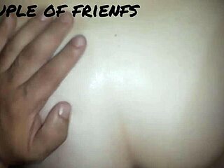 Horny Wife Engages In Intense Anal Fucking On Sofa With Blonde Babe.