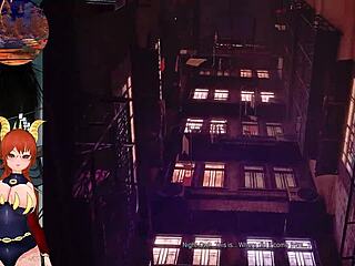 slitterhead uncensored part one with sexy asian tits in game