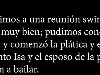 isa flashes with single friend in group