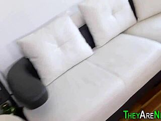 Teen experiences first porno shoot