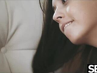 Cute Asian Babe Enjoys Steamy Lesbian Sex With Her Stunning Girlfriend.