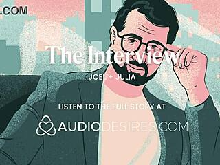 Amateur Cums During Tit Rubbing Interview, Begs for Cock