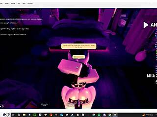 Demon slut gets roughly fucked by monster