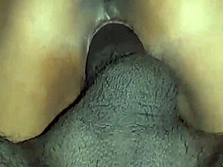 My small pussy takes a big black dick