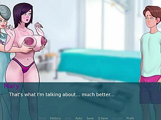 Sexnote part 6 with big tits classmate and mother in law parody.