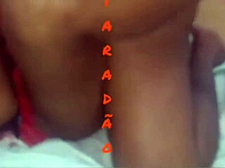 Eating her ass and cumming on big tits