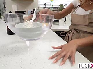 Little Barista Mina Luxx Gets Banged?