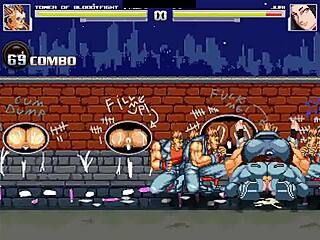 Hentai mugen juri street fighter gangbang