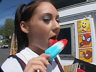 hey, wanna share a big ice cream with sexy jessica valentino tonight?