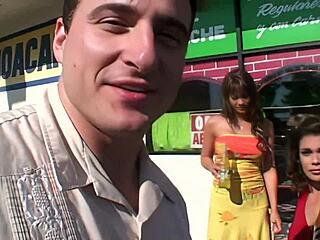 these slutty latinas crave every drop of cum