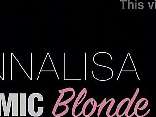 Blondynka dziwka mocno wyruchana w klubie lap dance po pokazaniu się