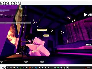 Demon slut gets roughly fucked by monster