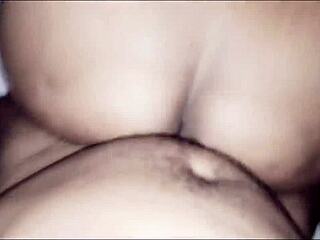 Madrasta crente mama gostoso e dá a buceta para o enteado.