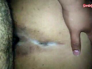 I'm fucking my cousin with my big black cock on her big tits and ass