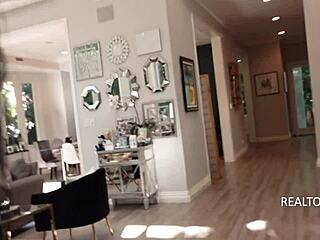 House Hunting Heat Leads To Lingerie Treat!