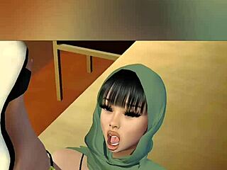 Imvu hijab fuck with arab girl intense