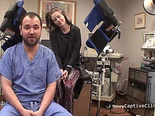 Lainey Makes A Rash Decision In The Hospital, Spreading Her Ass In Latex Gloves For Humiliation Fetish.