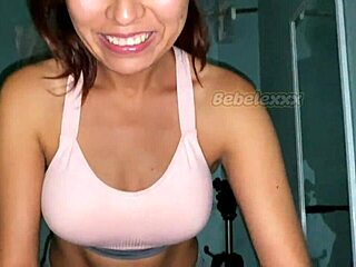 curvy latina with big tits enjoys sensual moments