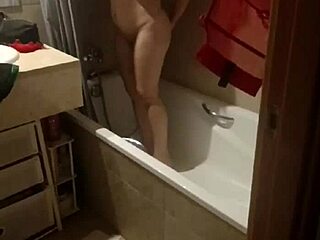 my girlfriend tells me to fuck her mom in the bathtub