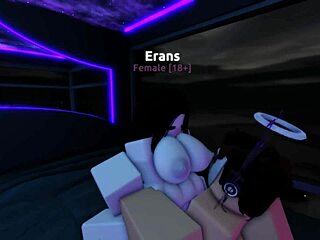 Erans and Rizza get intimate in Roblox sex scene 😏