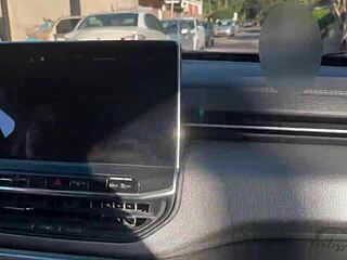 Lost gringo gets deepthroat from brazilian redhead